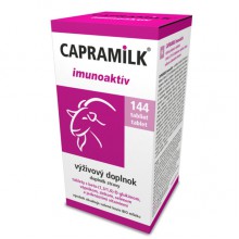 Tablety z kozího mléka CAPRAMILK IMUNOAKTÍV, 144 tablet 
