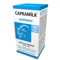 CAPRAMILK MULTIAKTÍV tablety z kozího mléka, 144 tablet