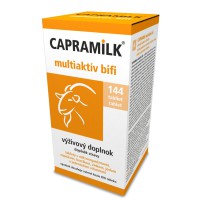 CAPRAMILK – MULTIAKTÍV BIFI - tablety z kozího mléka, 144 tablet