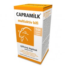 CAPRAMILK – MULTIAKTÍV BIFI - tablety z kozího mléka, 144 tablet CAPRAMILK – MULTIAKTÍV BIFI - tablety z kozího mléka, 144 tablet